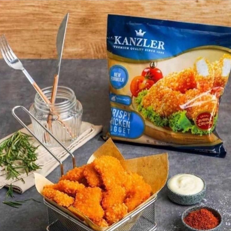 

Kanzler crispy chicken nugget 450gr