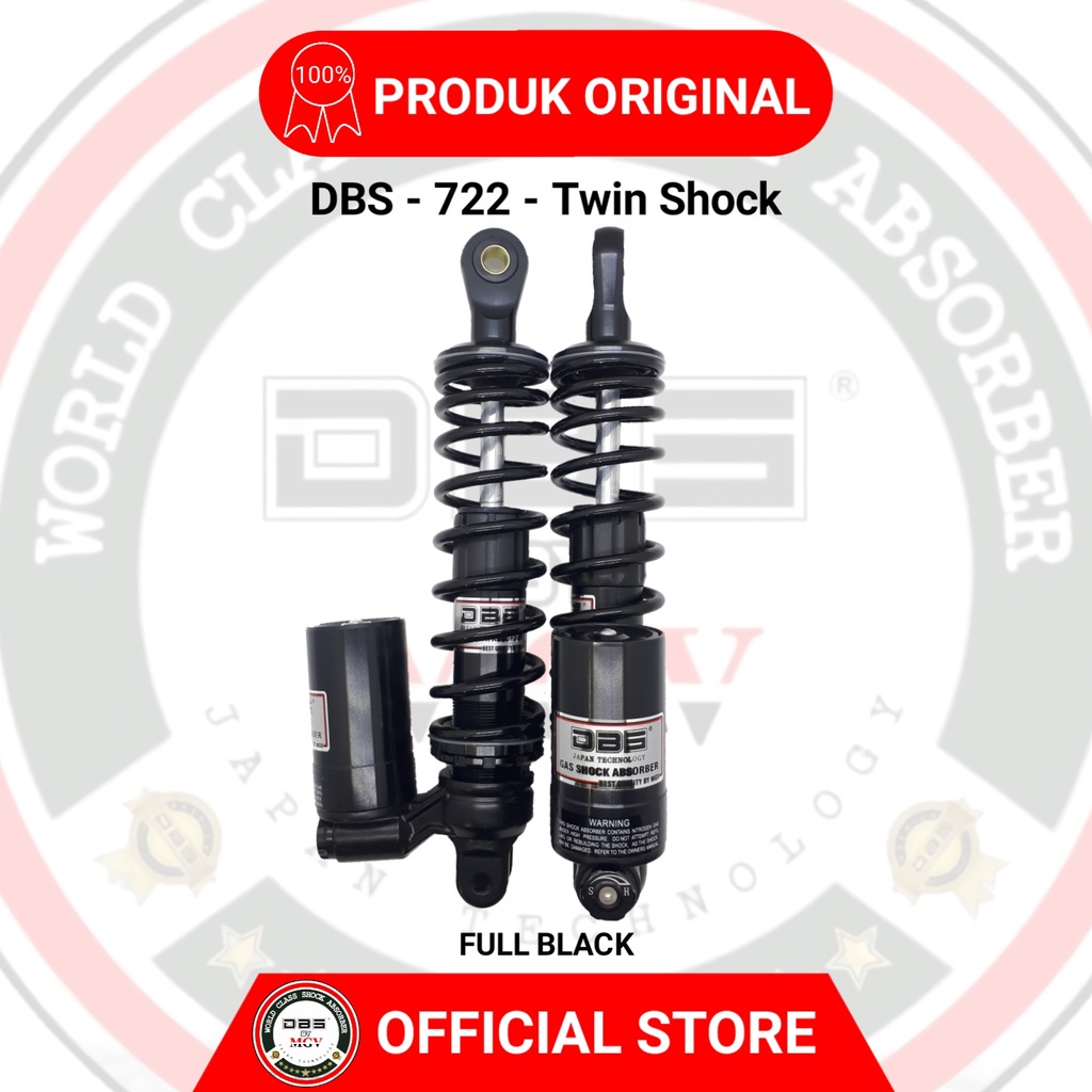 [ BISA COD ] Shock Tabung DBS 722 E SERIES YAMAHA AEROX 155 NEW NMAX 155 2020 UP