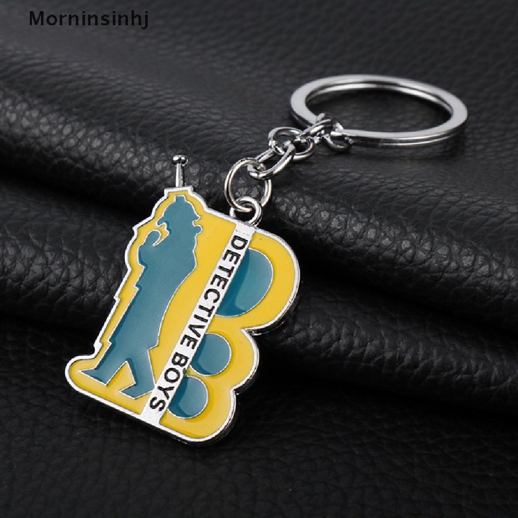 Mornin Detektif Conan Keychain Figure Pendant Keychain Gantungan Mobil Aksesoris Holder id