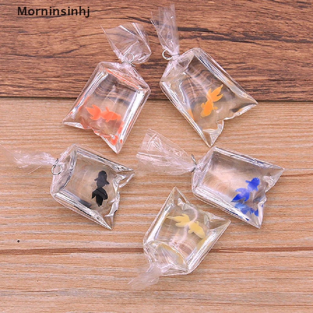 Mornin 10pcs Tas Ikan Karang Resin Ch Ocean Liontin Untuk Anting Gantungan Kunci Perhiasan id