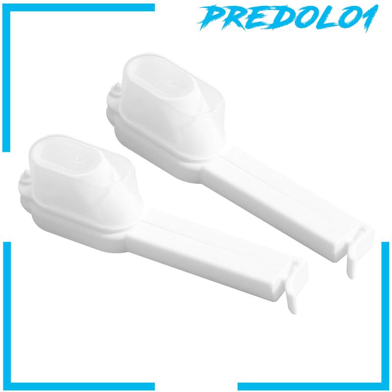 [Predolo1] 2x Klip Segel Penyimpanan Makanan Sealing Clamp Dengan Tutup Untuk Cereal Liquild Snack