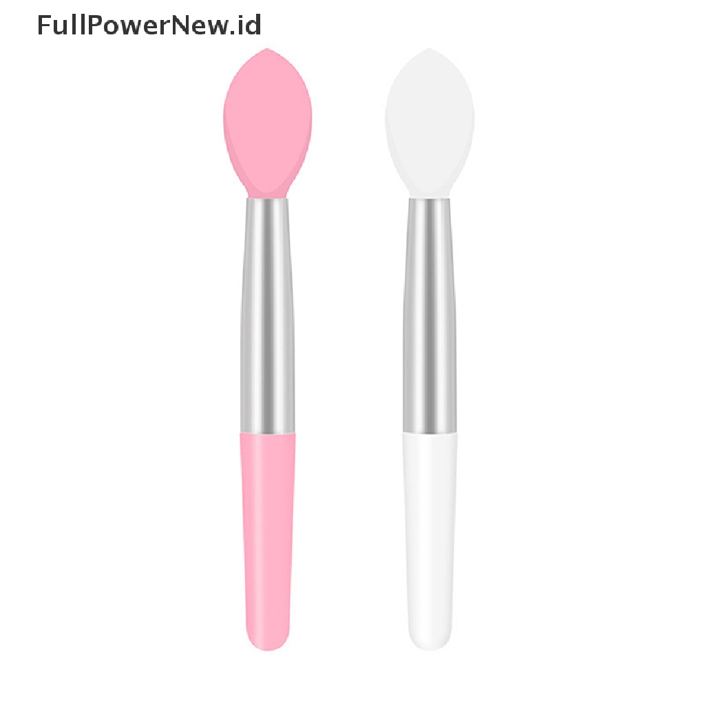 Power 10pcs Kuas Bibir Mini Kuas Makeup Kuas Bibir Silikon Brush Bibir Makeup ID