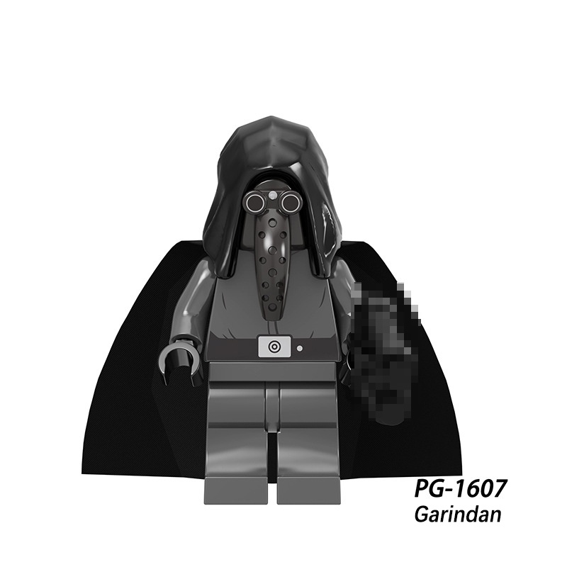 Star Wars Ren Knights Minifigure Black Warrior Hitam Warrior Cavalry Blok Bangunan Mini Figure Mainan Dekorasi Desktop