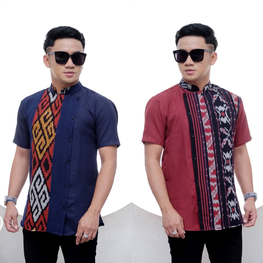 AIMAN shirt KEMEJA PRIA TENUN ASLI TORAJA DEBBY STORE
