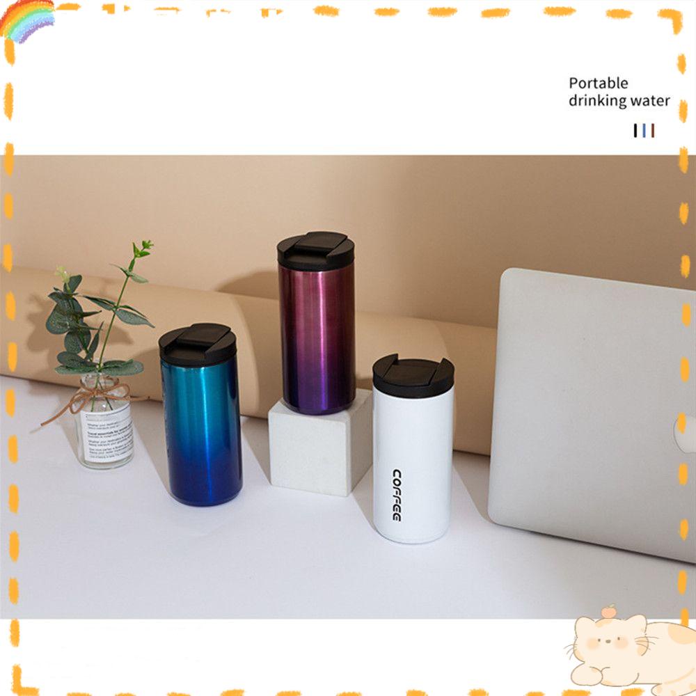 Solighter Mug Cangkir304 Stainless Steel Vacuum Flask Teh Mug Stainless Steel