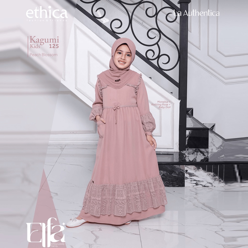 Sarimbit Ethica Terbaru / ELFA Peach Blossom