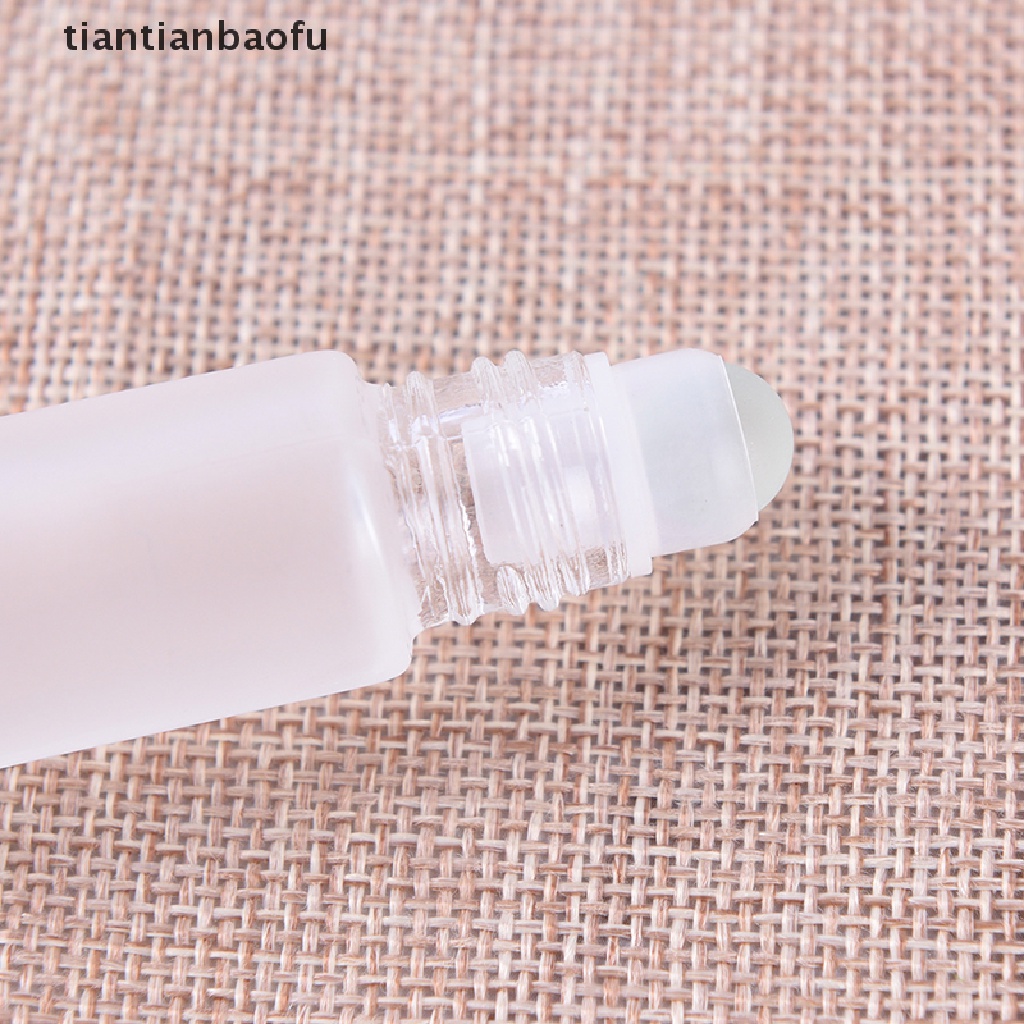 [tiantianbaofu] Botol Roll On 10ML Bola Plastik Cairan Kosong Dengan Tutup GS Boutique