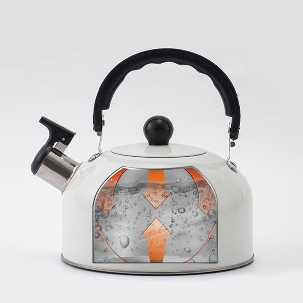 Populer 3L Whistling Kettle Portable Untuk Rumah Kantor Restoran Ergonomis Handle Teakettle