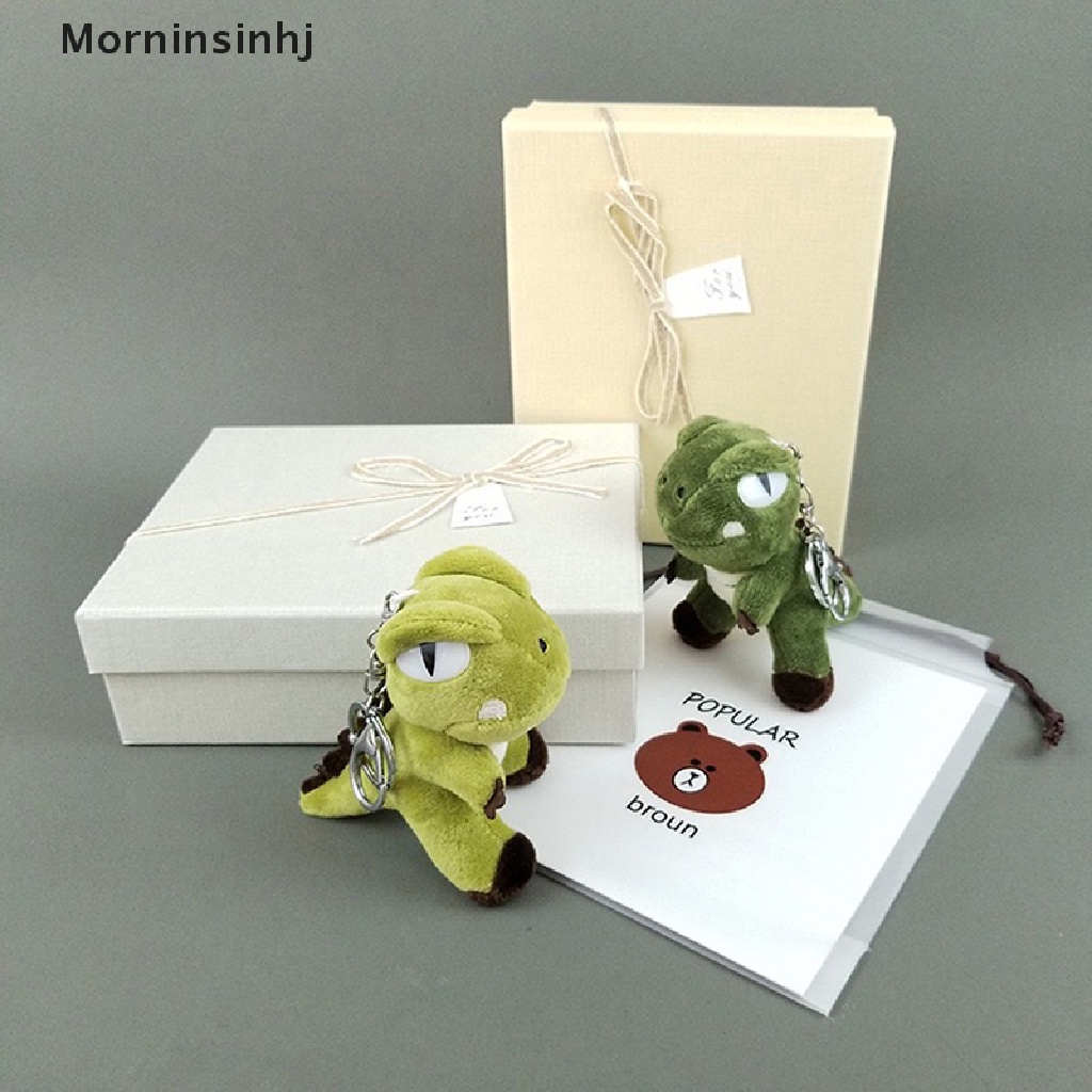 Mornin Mini Dinosaurus Liontin Gantungan Kunci Hewan Lucu Boneka Mainan Key Rings Tas Ornamen Hadiah id