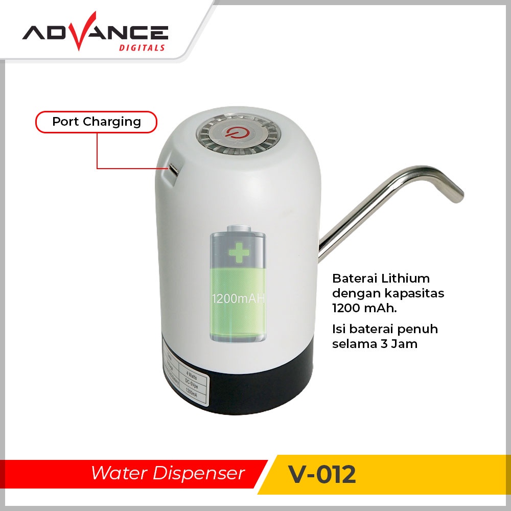 [Garansi 1 tahun] Pompa Air Barel Otomatis Home Ya'shui Portable Charge Air Distributor