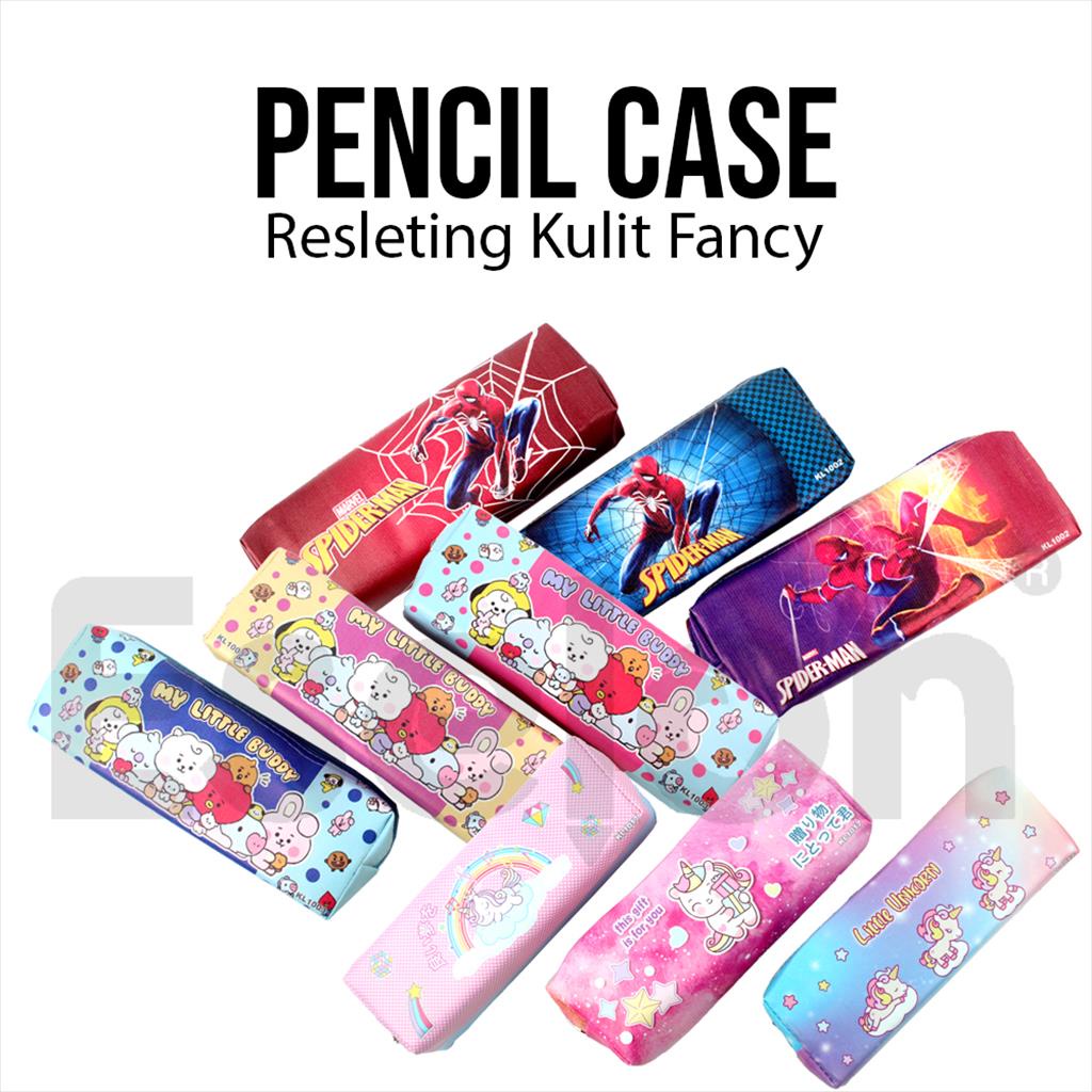 

Tempat Pensil Kulit Fancy Resleting Fancy KL03/02/17/Kotak Pensil