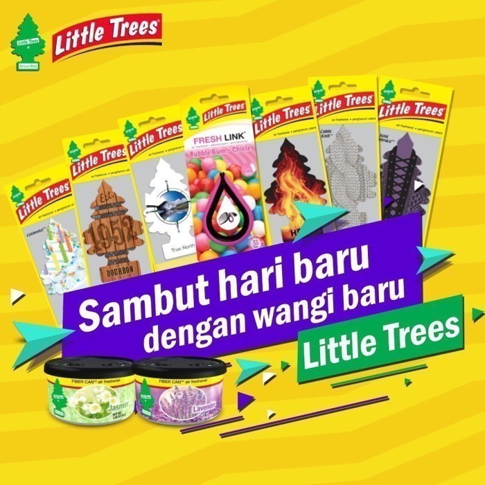 Little Trees Paper Lavender Parfum Pengharum Ruangan Mobil Gantung