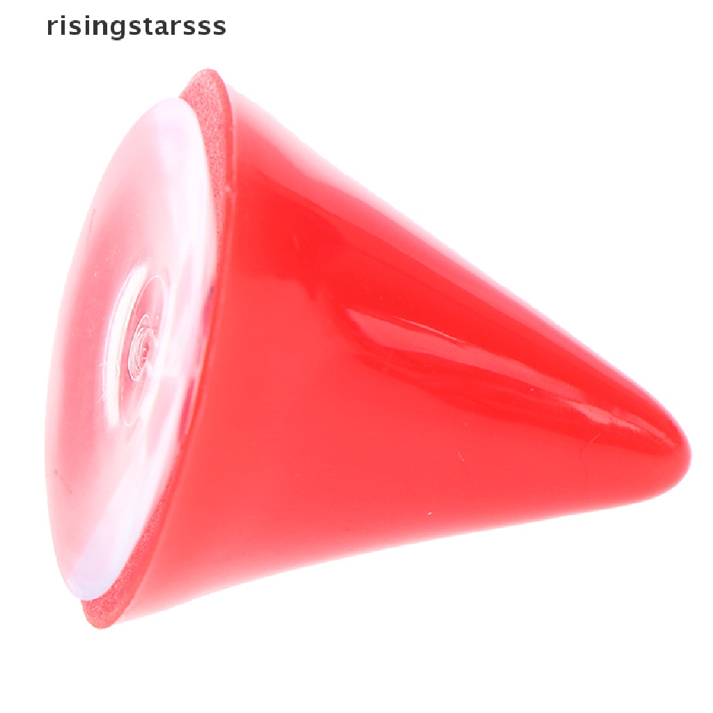 Rsid Span-new 2Pcs Helm Motor Plastik Lembut DIY Helm Motor Tanduk Sucker Helm Jelly