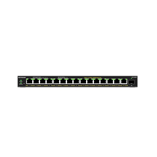 NETGEAR GS316EPP 16 Port Gigabit PoE+ SmartManaged Plus Switch L2 +SFP M