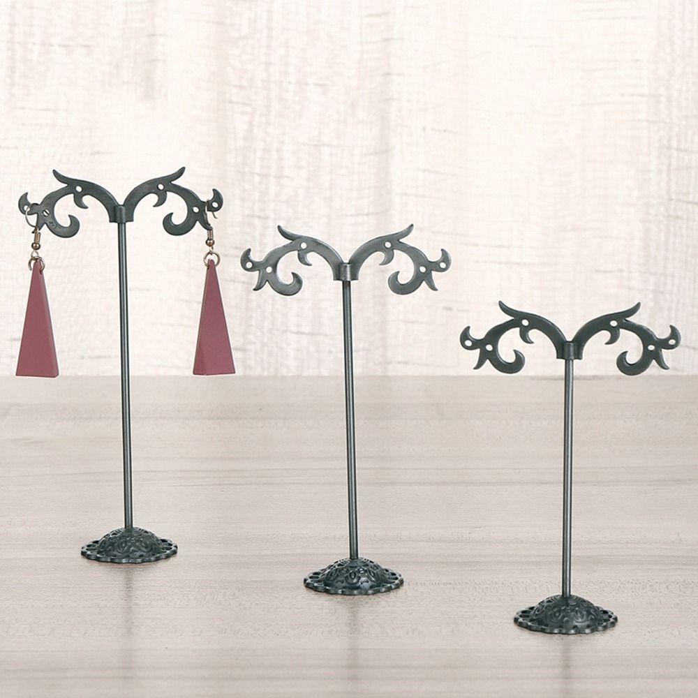 Needway  Jewelry Display Stand Simple Vintage Women Organizer Rak Anting Pajangan Perhiasan Cewek