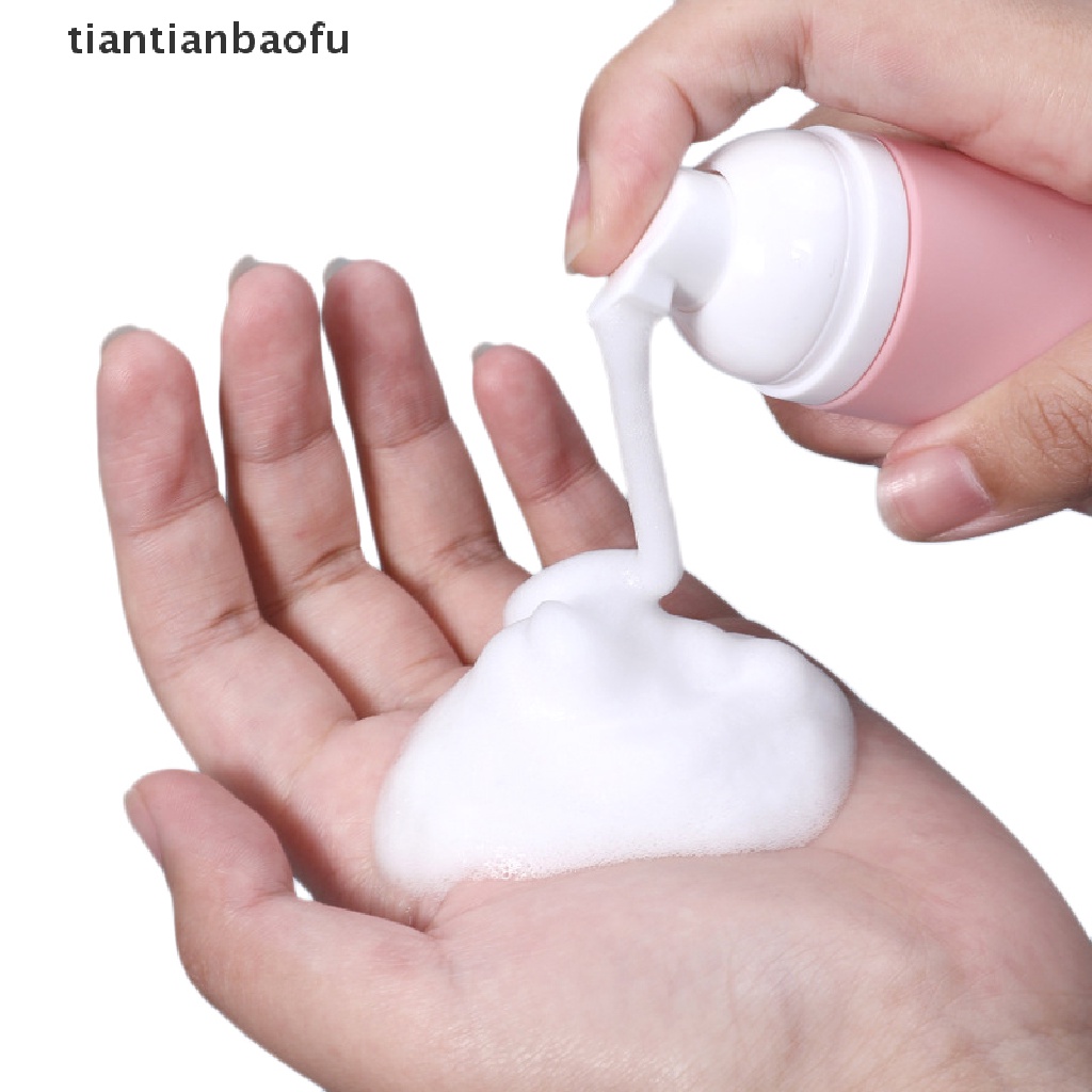 [tiantianbaofu] 50ml Kosong Travel Shampoo Pump Soap Foaming Mousse Bottle Dispenser Butik