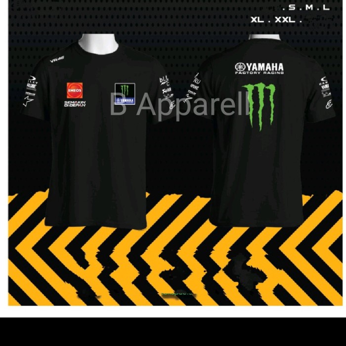 tshirt baju kaos Yamaha Racing