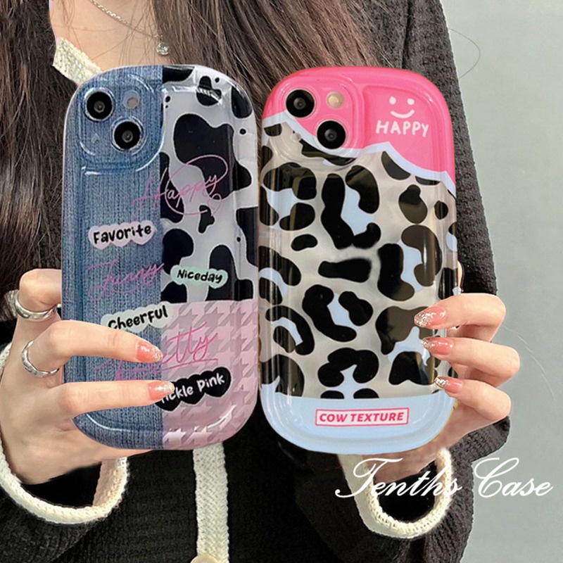 Kompatibel Untuk IPhone14 13 12 11 Pro Max8 7 6 6s Plus X Xr Xs Max SE 2020 Motif Leopard Sabun Soft Case Pasangan Cover