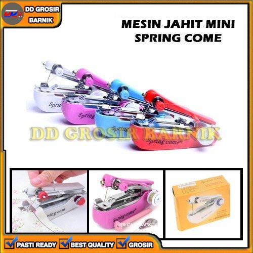 [DGB] MESIN JAHIT MINI TANGAN MANUAL STEPLES PORTABLE SPRING COME SOUVERNIR PERNIKAHAN