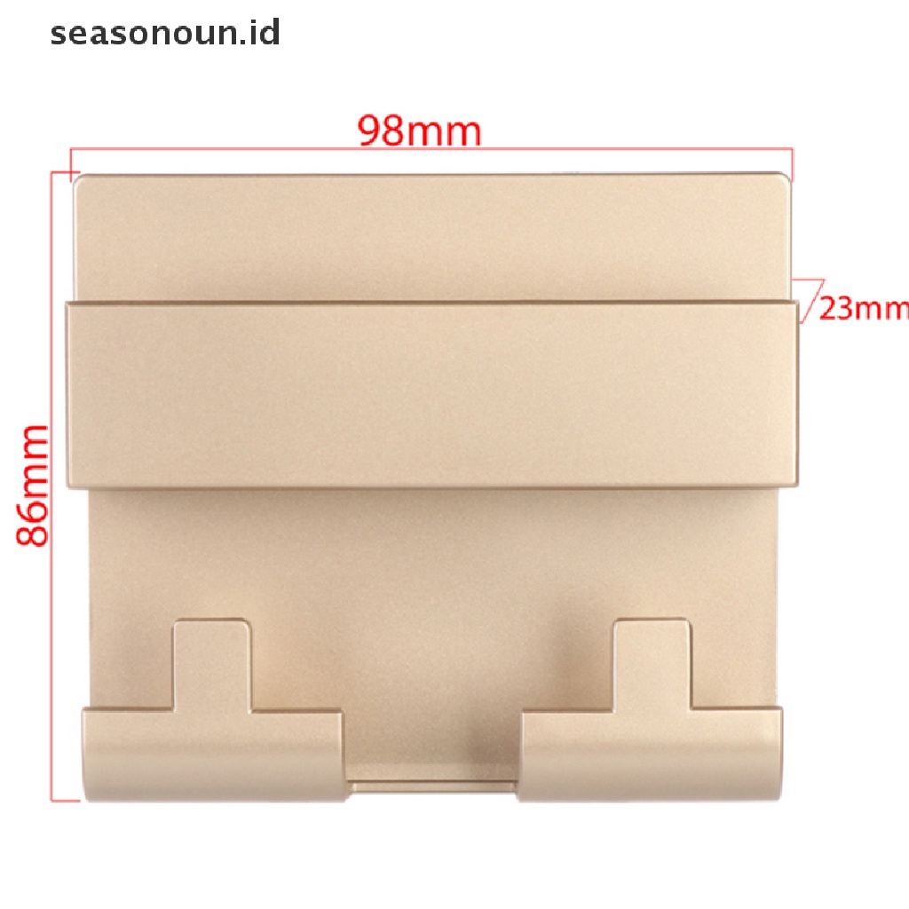 Seasonoun Hotel Universal Tempel Style Phone Charging Holder Dudukan Telepon Dinding.