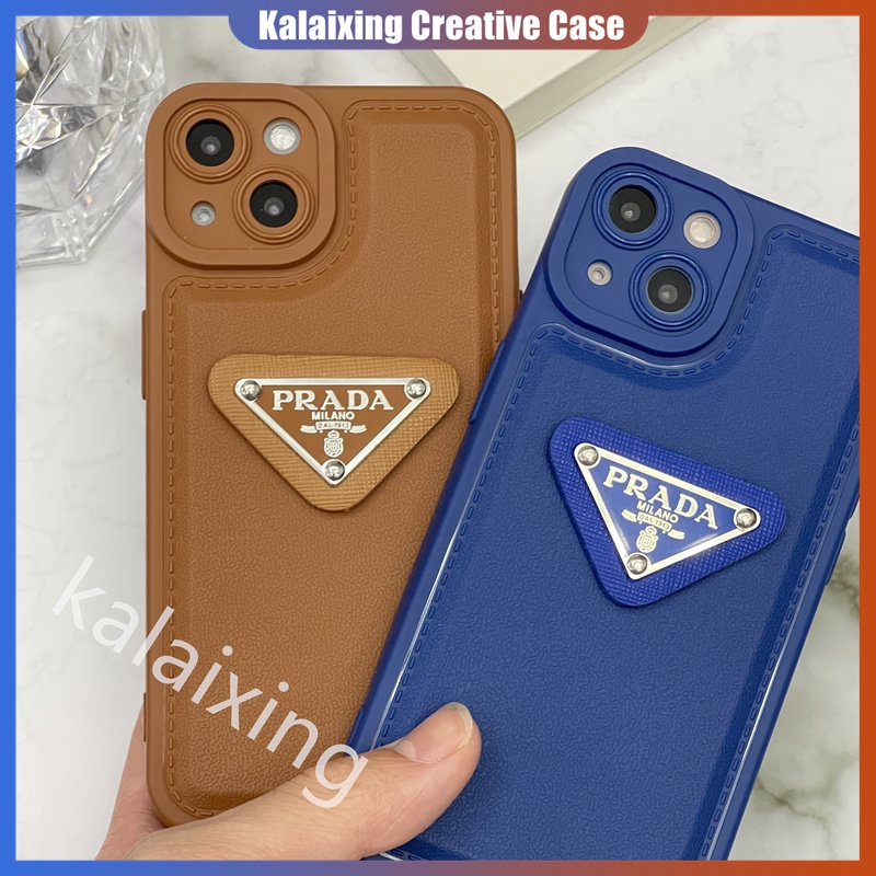 IPHONE Casing Ponsel Bentuk Prada Untuk Iphone14 Pro Max13 12 11 ProMax Xs Max Xr X Xs Casing Soft Back Cover