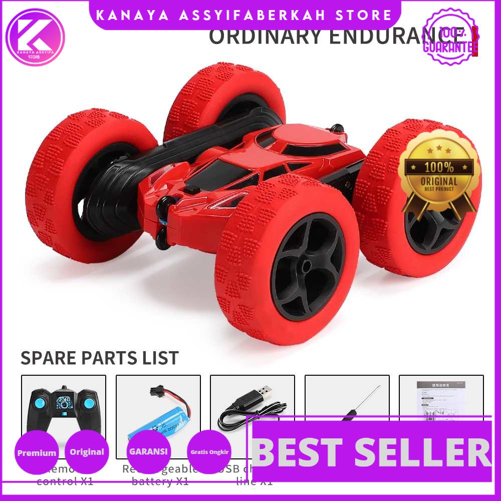 JJRC Mainan Mobilan Anak Remote Control RC Stunt Buggy Car Bisa Berputar 360 Derajat Degree Flip 2.4G - 828A