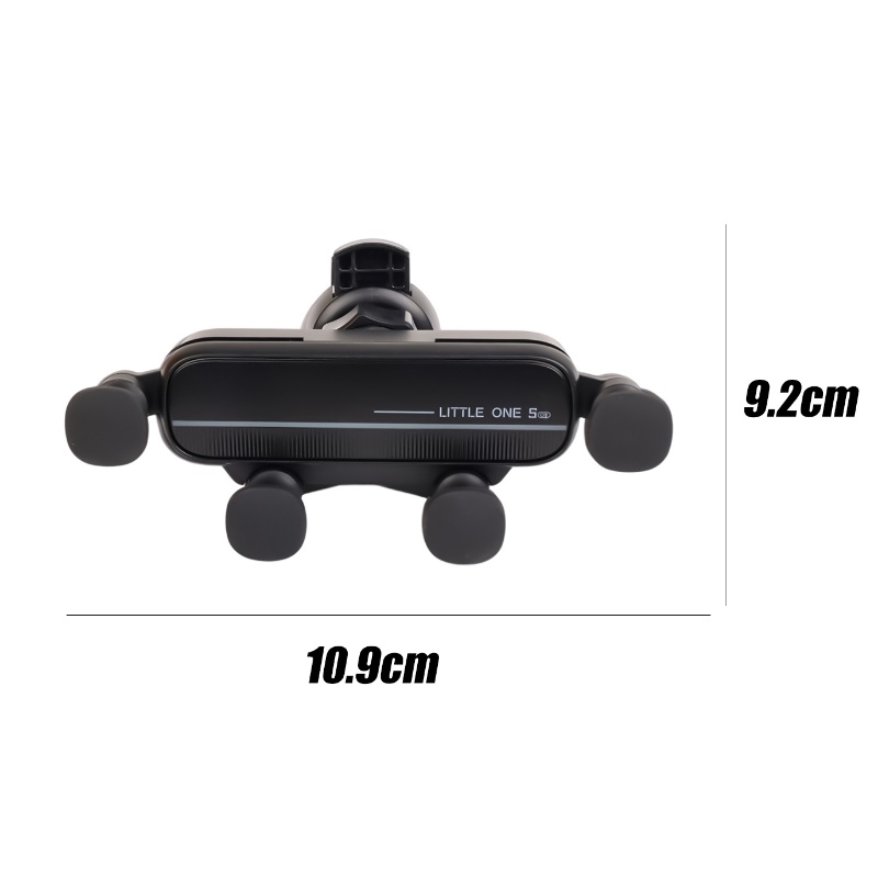 Universal Gravity Car Phone Holder Klip Ventilasi Udara Multifungsi Dipasang Phone Holder In Car Cell Phone Support GPS Stand In Car Phone Bracket Kompatibel Dengan Semua Smartphone