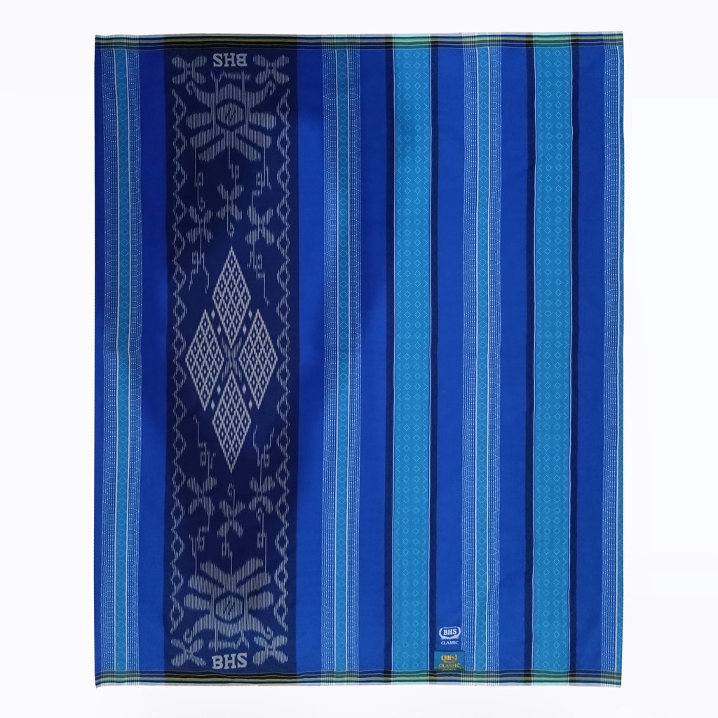 Sarung BHS Classic Gold Motif DKH Biru/ CLASSIC GOLD DKH