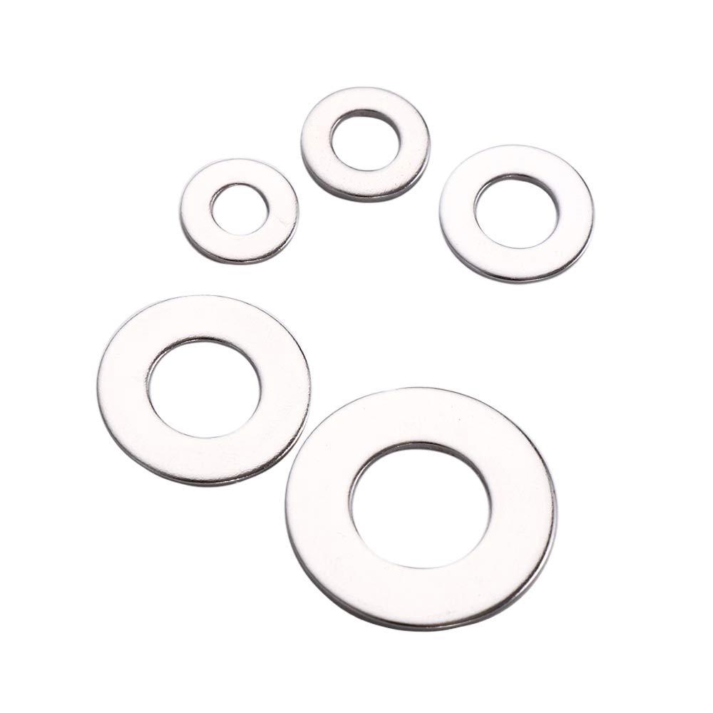 Mesin Cuci Stainless Steel Agustina Untuk Colokan Getah Isi 180Pcs Filler Piece Spacer Sealing M2 2.5 3 4 5 6 8 10 Set Mur Dan Baut