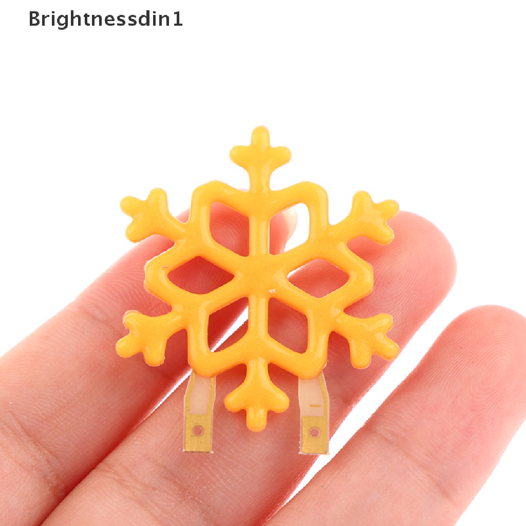 [Brightnessdin1] 3v LED COB Fleksibel Filamen Dioda Hangat Lampu Natal Liburan Pesta Dekorasi Lampu DIY Bohlam Aksesoris Hati Kupu-Kupu Snowflake Type Cahaya Bagian Butik