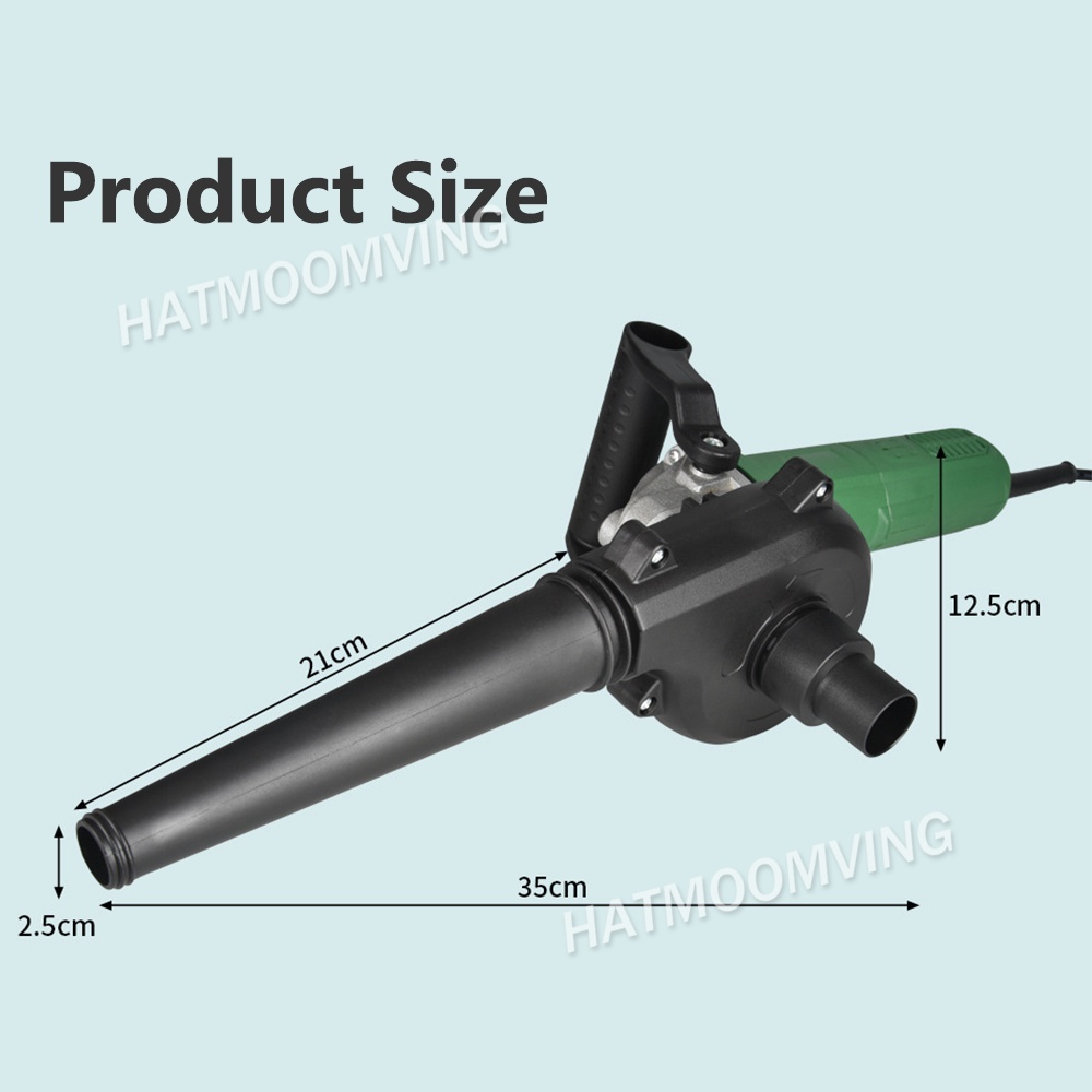 2 IN 1 Adaptor Penggiling Sambungan Gerinda Sudut Baterai Listrik Blower Belower Udara Peniup Penyedot Penghisap / Tiup Debu Pengering Vacumm Cleaner