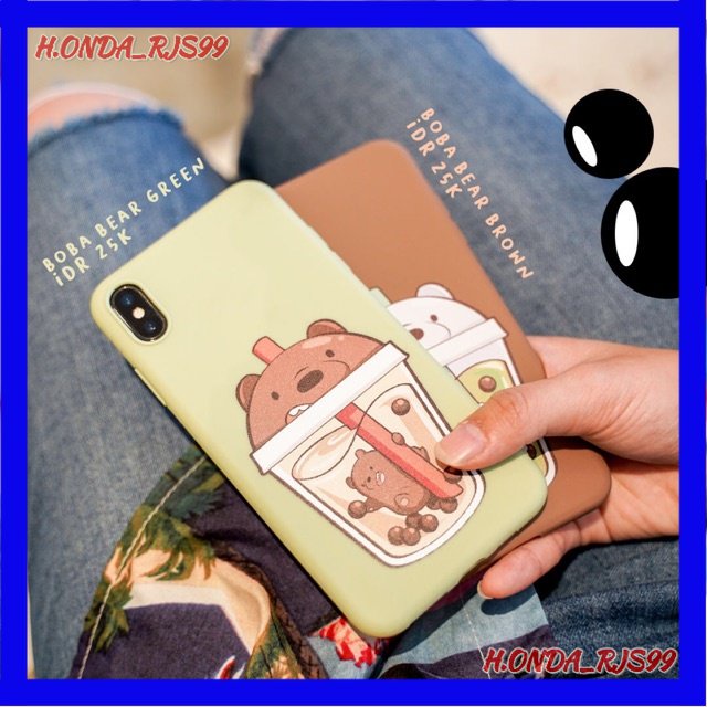 [Bayar Ditempat] Boba Case Oppo Vivo