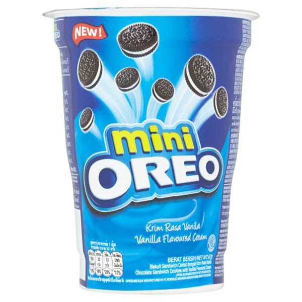 

Oreo Mini Vanilla 61.3Gr