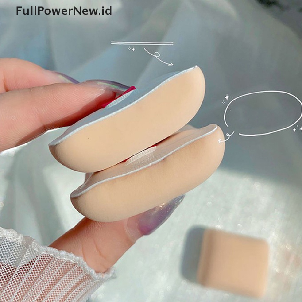Power Puff Air-Cushion Spons Makeup Puff Halus Alat Kecantikan Basah Kering Dual Use ID