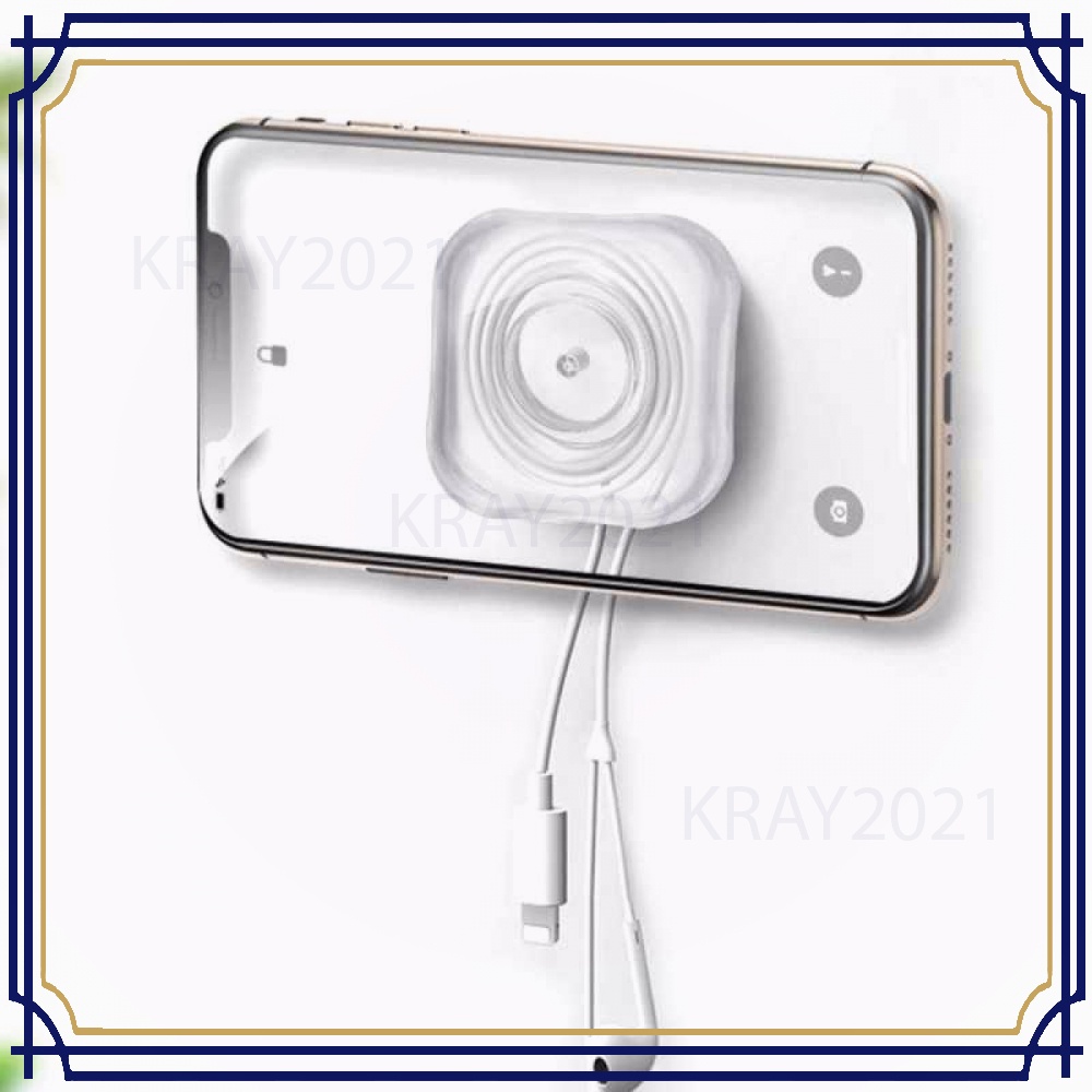 Holder Smartphone Nano Adhesive Sticky Rubber Pad -TP939