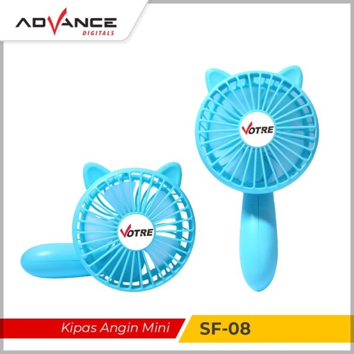 Advance SF08 / SF 08 Kipas Angin Mini Portable Rechargeable