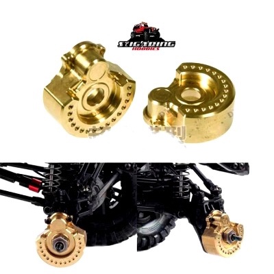 COUNTERWEIGHT AXLE GARDAN TRX4 TRX6 BRASS PEMBERAT GARDAN TRAXXAS