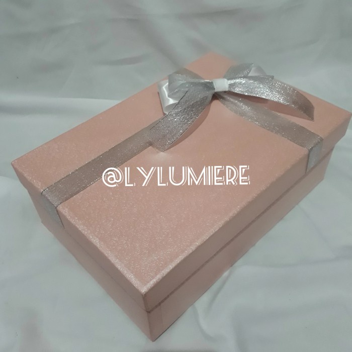 

⭐BISA COD⭐ Gift box kotak kado hampers ukuran 20x30x20