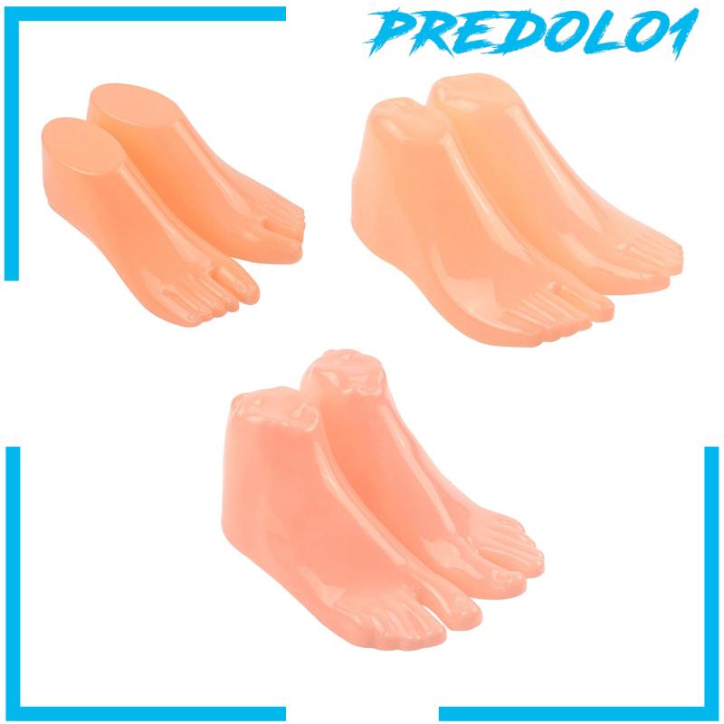 [Predolo1] 1pasang Kaki Model Manekin Untuk Gelang Kaki Model Kaos Kaki Display Stand