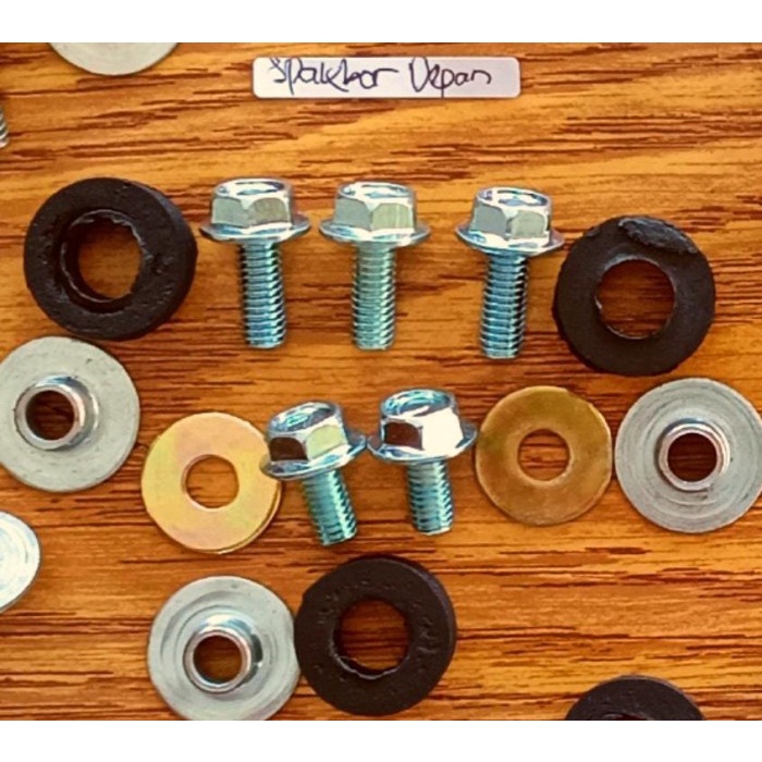 Gratis Ongkir/ Baut Body Motor Fizr dan Force 1Full Set karet dan ring - spakbor depan COD