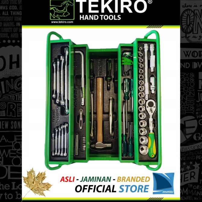 Perkakas Kunci Mekanik / Tukang Isi 72 pcs / Set Tool Box Kits TEKIRO