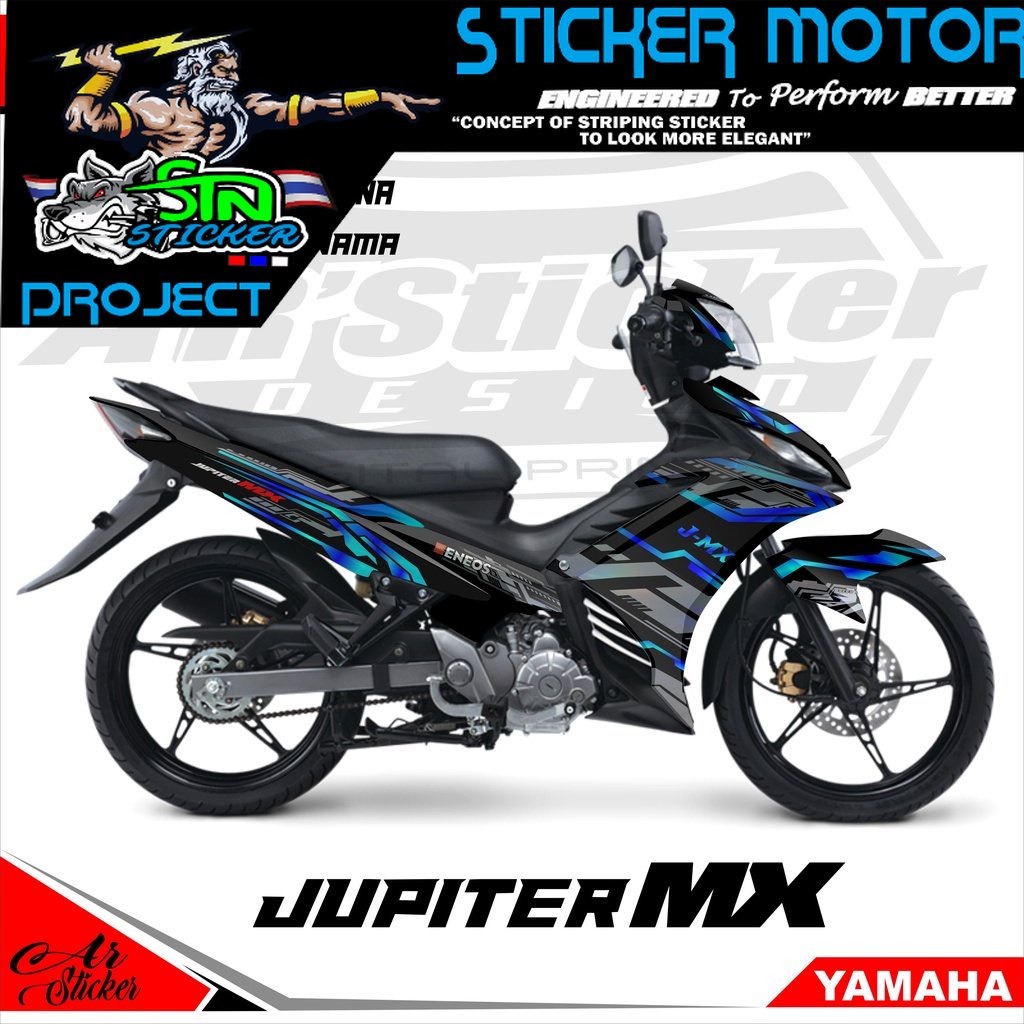 Decal Jupiter MX New 135 Hologram Full body - Stiker Jupiter Mx 135 New Full body 007