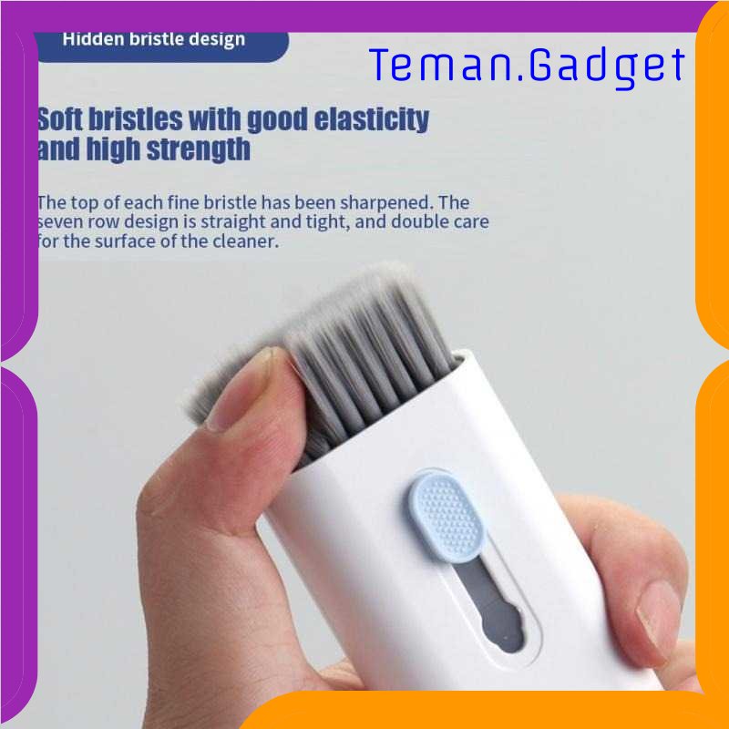 TG - ART CLEANJOY Sikat Pembersih Keyboard Folding 7 in 1 with Key Puller - Q6E