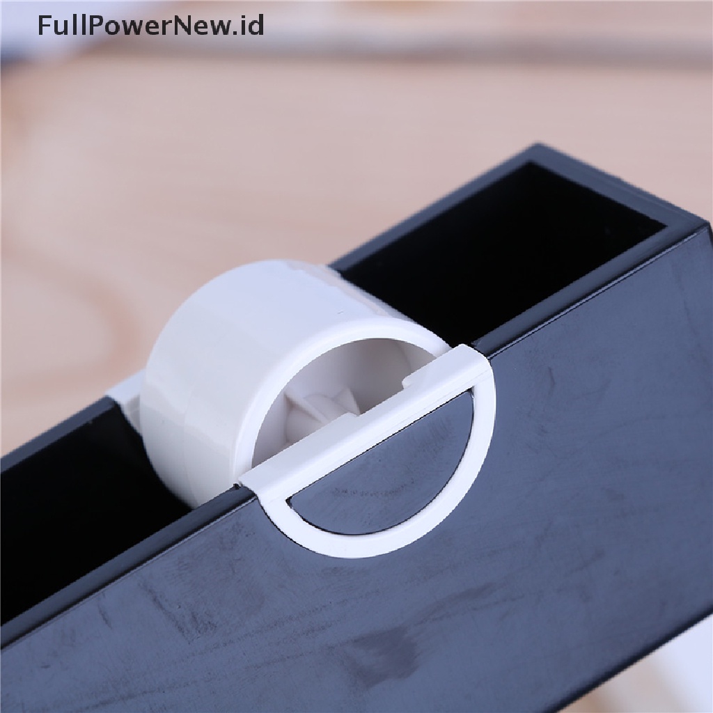 Power 1Pc Tempat Lakban Dengan Tape Cutter Perekat Tape Dispenser Organizer Kantor ID