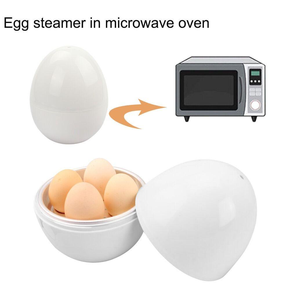 Solighter Egg Shape Steamer Egg Tools Cooker Alat Kukus Perebus Anti Lengket4 Egg Poacher