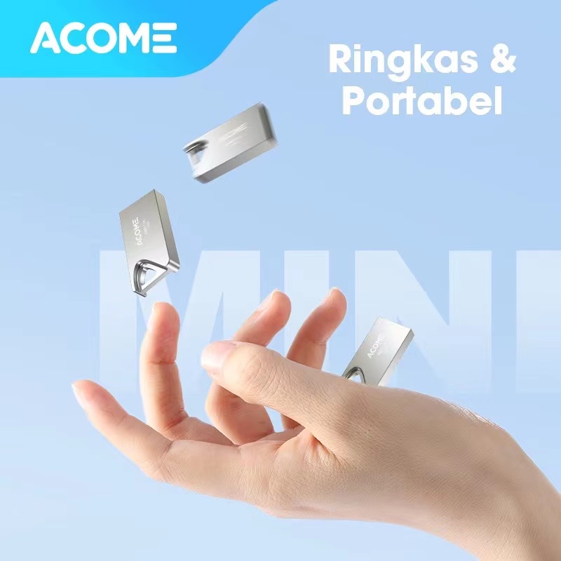 Acome AMF Full Metal High Speed Flashdisk Memory 16GB 32GB Garansi Resmi 1 Tahun