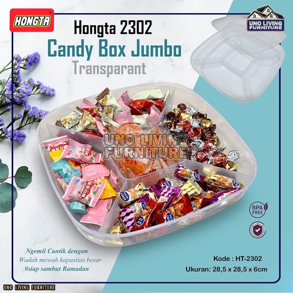 Tempat Penyimpanan Makanan Jumbo Candy Box Love Toples Kotak Snack Kedap Udara Penyimpanan Bening Cereal Kontainer Makanan Food Storage Jar Container