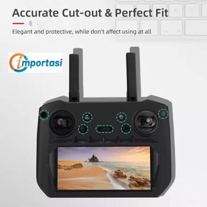 SUNNYLIFE Silicone Case Cover DJI RC PRO Remote Controller Sunhood