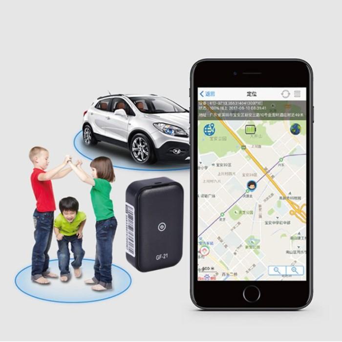 Gps Mobil / Motor Mini GPS Tracker GSM Recording Voice GF 21 Pelacak Mobil Tracking Mini Portable Alat Perekam Lokasi GPS Anti Hilang Mendukung Operasi Jarak Jauh GPRS Ponsel Personal Alarm Sos Anti Lost Device