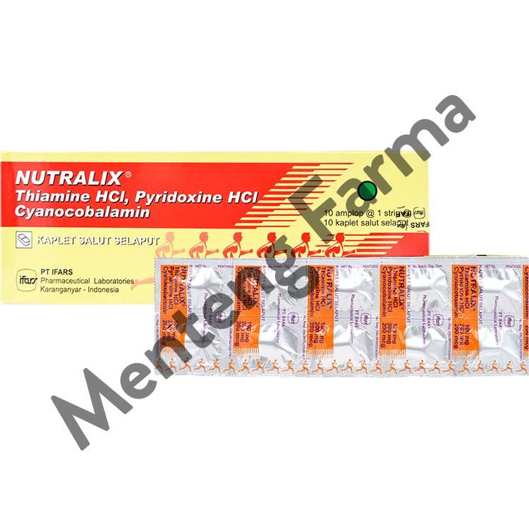 Nutralix 10 Kaplet - Suplemen Vitamin B